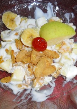Una foto de Copos de maíz y algo más para desayunos