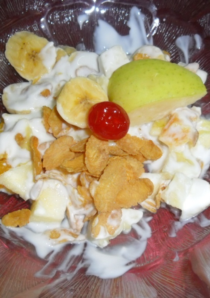Una foto de Copos de maíz y algo más para desayunos