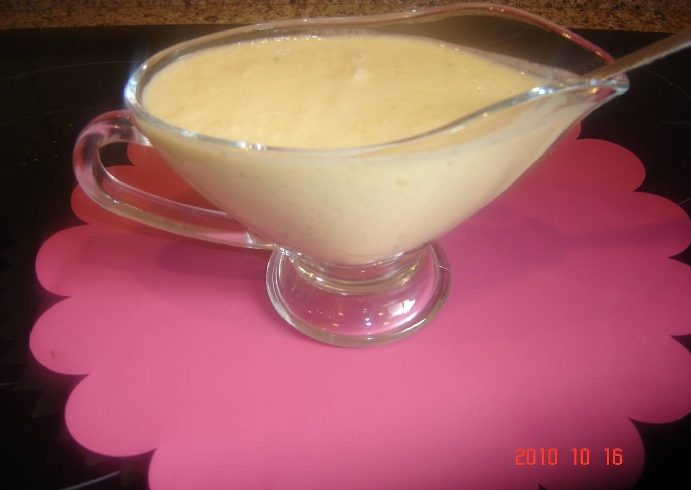 Salsa de mango  para acompañar pescados