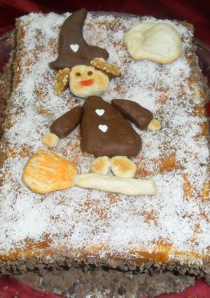 Una foto de Torta Halloween