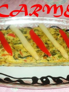 Una foto de Pastel de verduras Carme