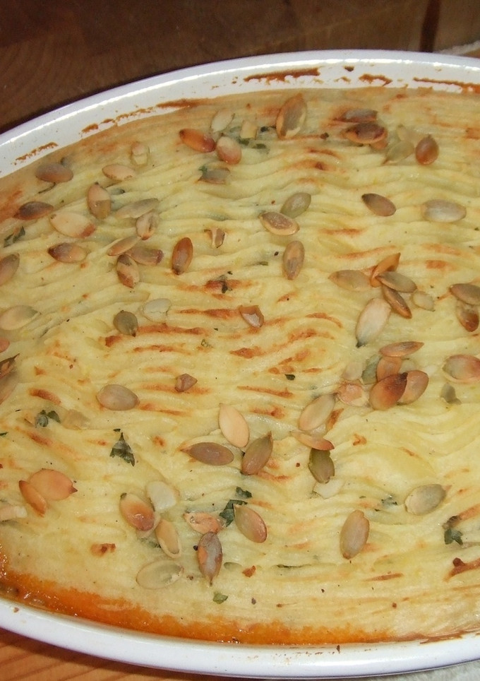 Una foto de Pastel de patatas y carne a mi manera