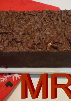 Una foto de Turrón de chocolate Suchard