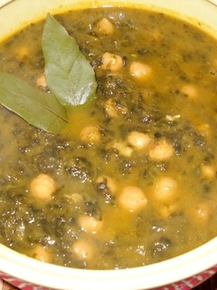 Una foto de Garbanzos en potaje