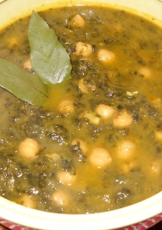 Una foto de Garbanzos en potaje