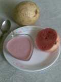 Postre de guayabas dulces