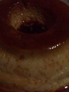 Una foto de Flan de bananas