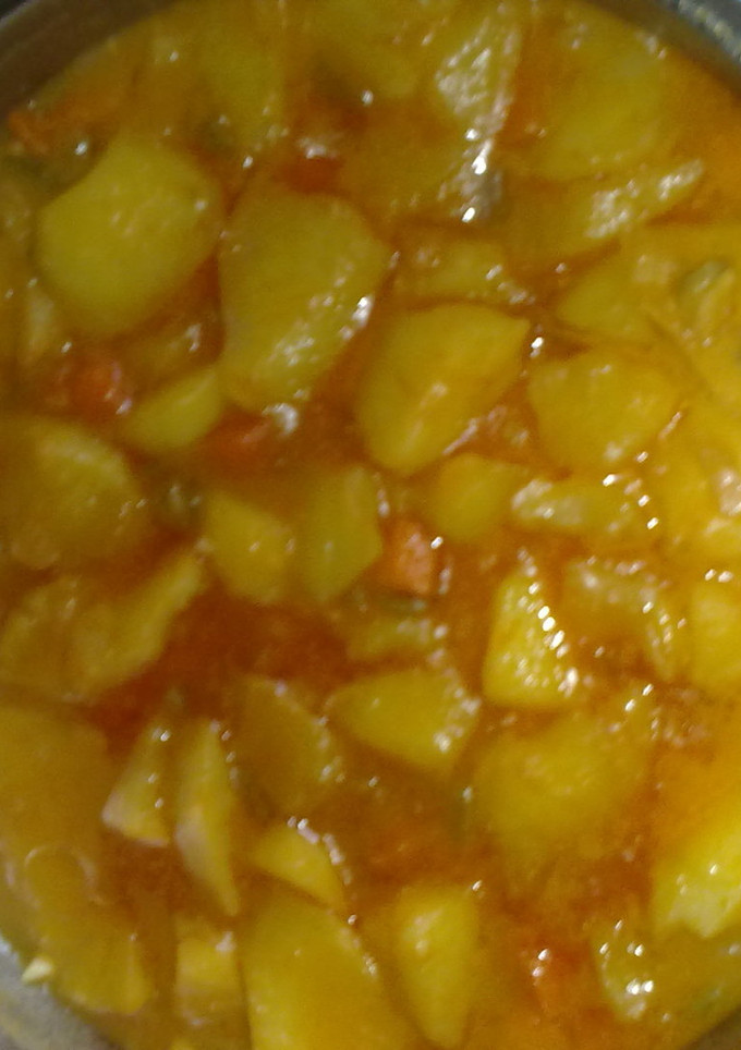 Una foto de Guiso de papas con alma