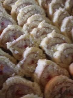 Una foto de Arrolladitos de queso y nuez