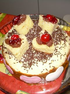 Una foto de Tarta corazones