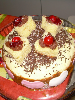 Una foto de Tarta corazones