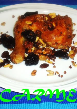 Una foto de Pollo asado a la Catalana