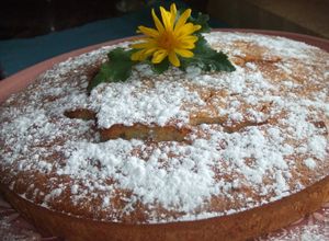 Foto principal de Torta de un huevo con frutos secos