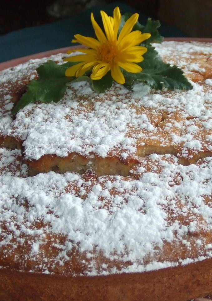Una foto de Torta de un huevo con frutos secos