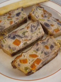Una foto de Pastel de verduras con nueces