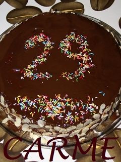 Una foto de Tarta de cumpleaños Eva