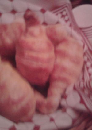 Una foto de Muslos de pollo con costra