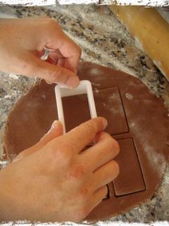Una foto de Galletitas de chocolate amargo 