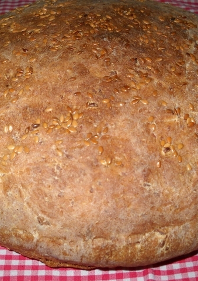 Una foto de Pan con queso y masa madre