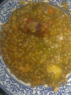 Una foto de Lentejas con sofrito