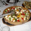 Espaguetis con almejas blancas