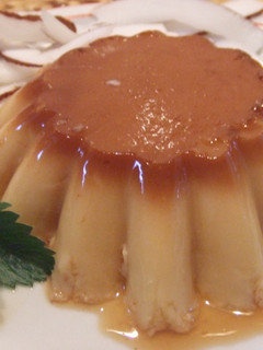 Foto principal de Budín de coco al caramelo de brandy