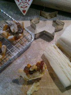 Una foto de Mince pies (pastelitos navideños)