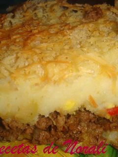 Una foto de Pastel de papa y carne