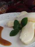  Confitura de rebozuelos (Cantharellus) con queso tetilla gallego