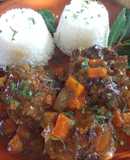 Rabo guisado al estilo clásico