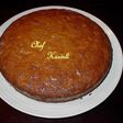 Torta de zanahoria y calabacín orgánica