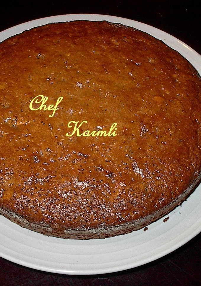 Una foto de Torta de zanahoria y calabacín orgánica