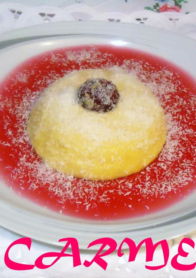 Una foto de Mousse de Kaki