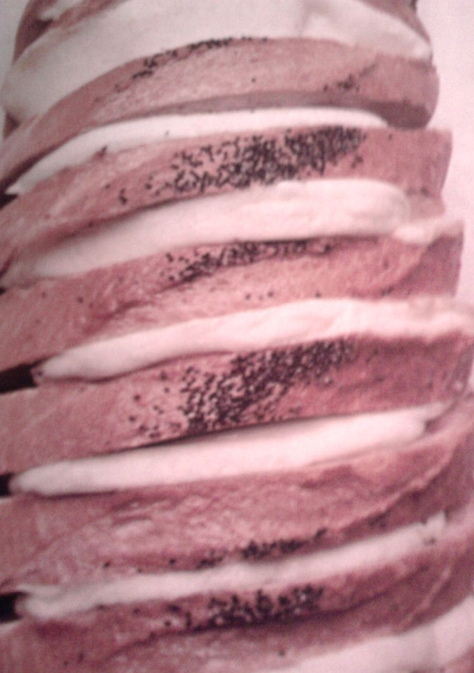 Una foto de Barra de pan rellena al horno