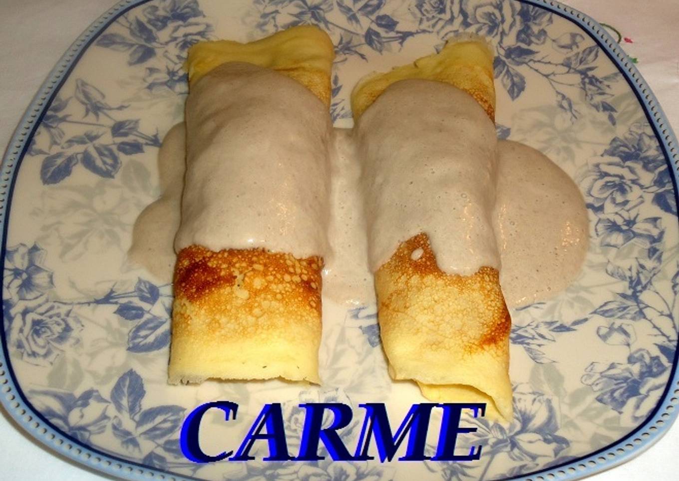 Crêpes de setas<br />