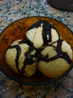 Una foto de Helado de dulce de leche casero (Gringa)