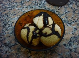 Una foto de Helado de dulce de leche casero (Gringa)