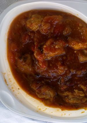 Una foto de Caldereta de cabeza de lomo ibérico