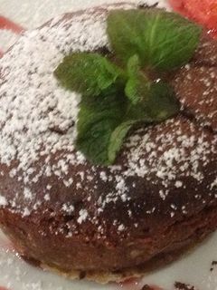 Una foto de Brownies de chocolate