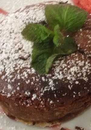 Una foto de Brownies de chocolate