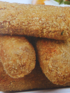 Una foto de Croquetas de castañas y chorizo
