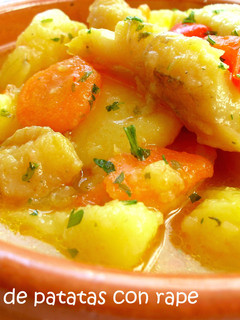 A picture of Potato Stew with Monkfish.