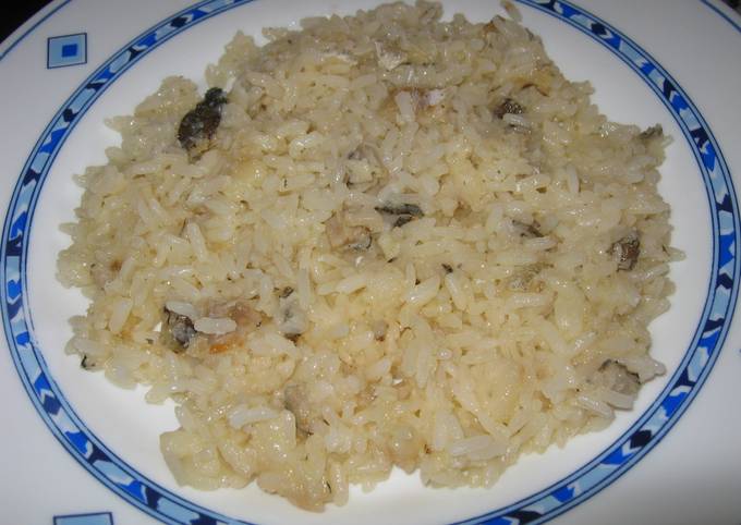 Arroz blanco con bacalao Receta de Carmem- Cookpad