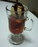 Postre rápido de frutillas