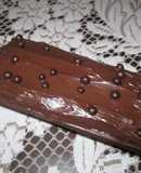 Budín  de chocolate frío