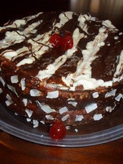 Una foto de Torta de mantequilla y crema pastelera