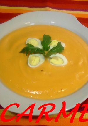 Una foto de Crema de boniatos