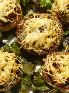 Una foto de Champiñones rellenos para entrantes