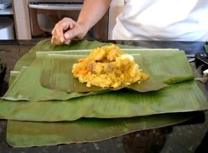 Una foto de Tamal Tolimense