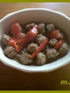 Una foto de Albóndigas rellenas de queso
